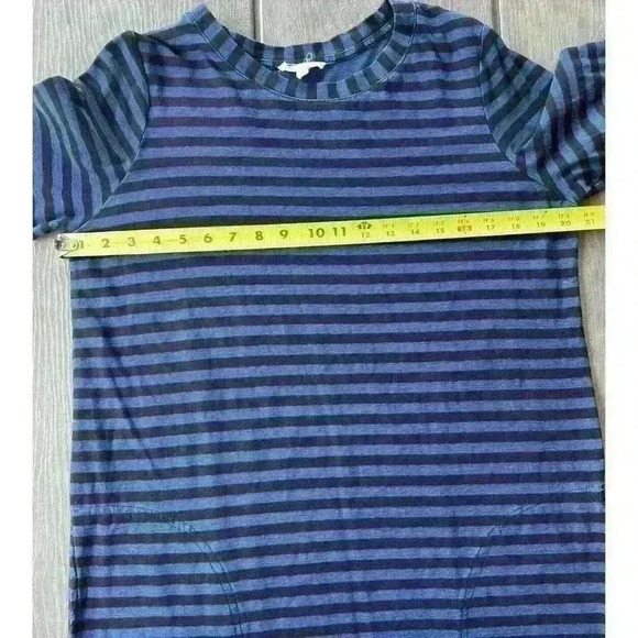 Jane & Delancey Anthropologie Dress Sz Medium Long Sleeve Knee Length Striped - Picture 6 of 9